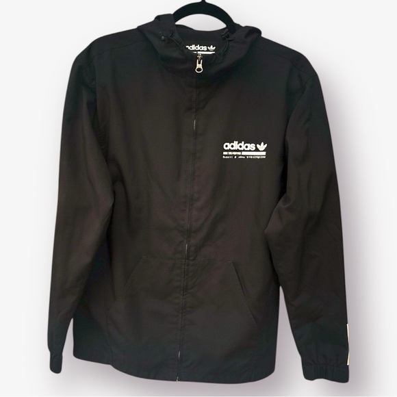 Adidas Wb Kaval Hooded Windbreaker Size XS - Picture 2 of 13